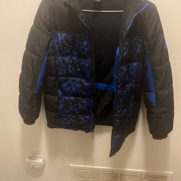 ZeroXposur YOUTH Boys Winter Puff Jacket Coat Blue Black Size Youth Large 14/16 - Picture 4 of 9